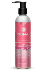 Увлажняющий лосьон для массажа Dona Massage Lotion Flirty Aroma Blushing Berry 235 мл (Цвет: прозрачный)