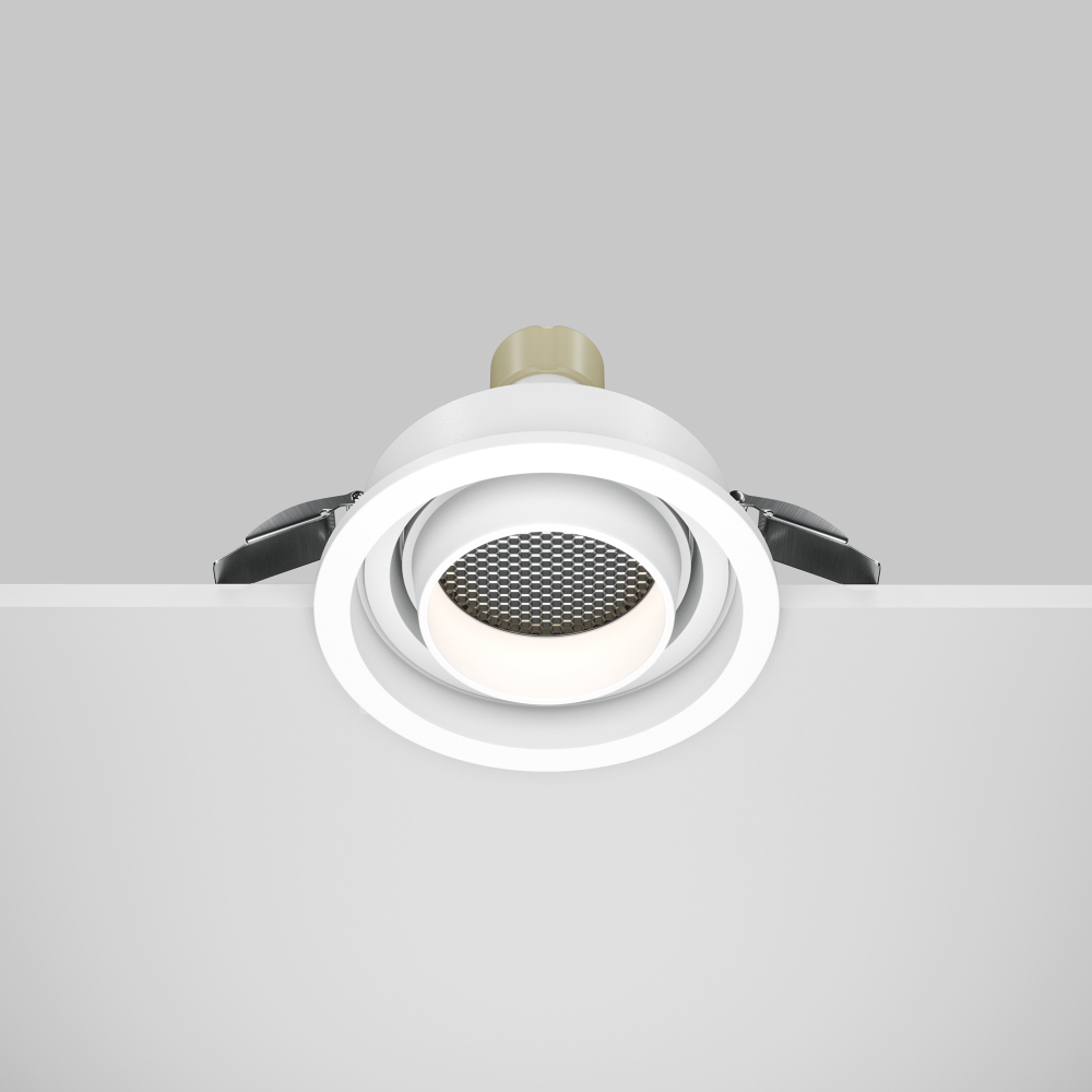 Встраиваемый светильник Maytoni Atom DL113-GU10-01-RD-W