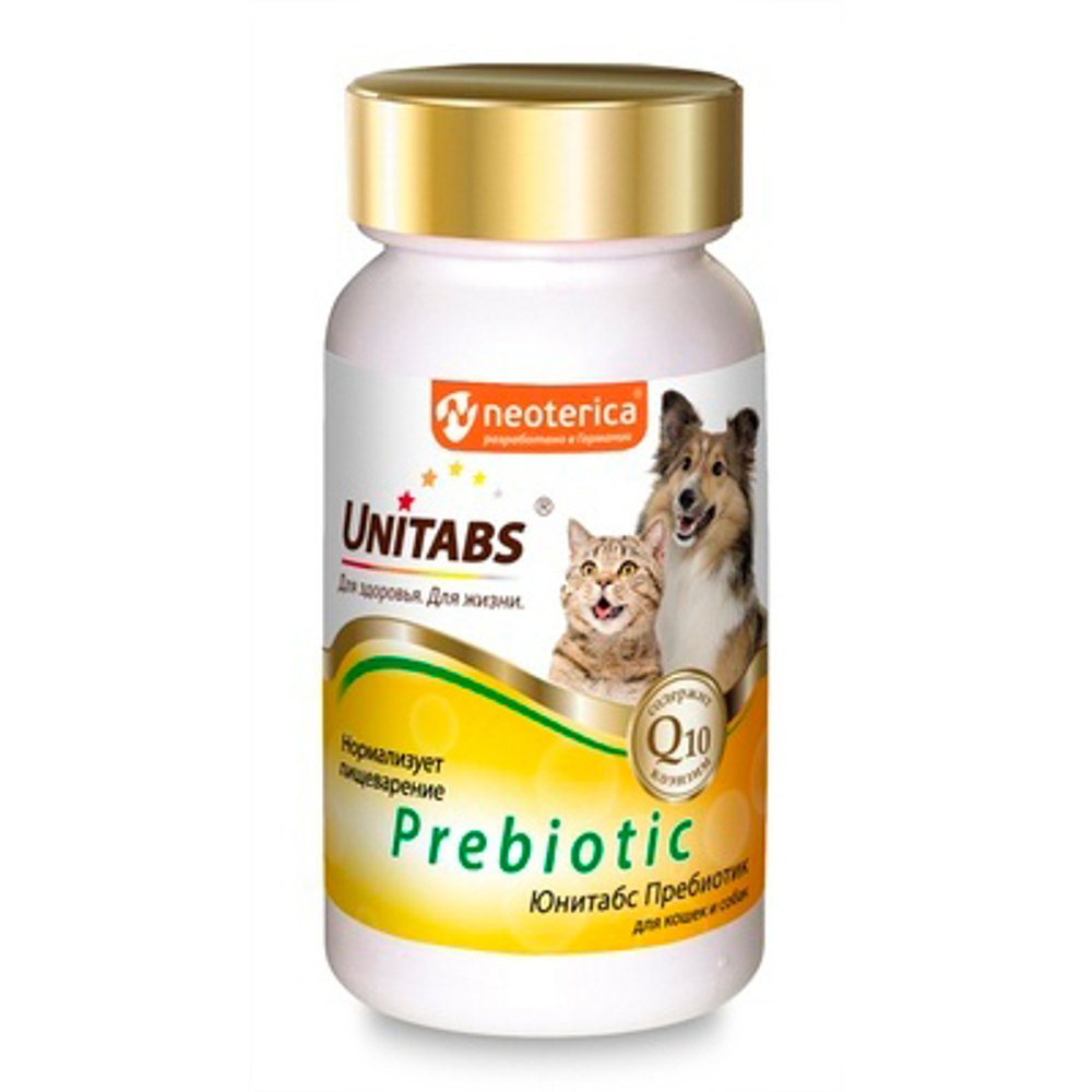 Unitabs Prebiotic для кошек и собак, 100 таб.