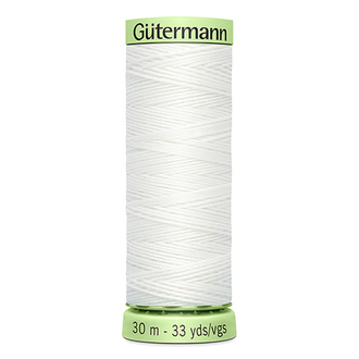 Нить Top Stitch 30/30 м для декоративной отстрочки, Gutermann, 800 белый