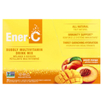 Ener-C, Bubbly, мультивитаминная смесь для напитков, персик и манго, 30 пакетиков по 9,64 г (0,3 унции)
