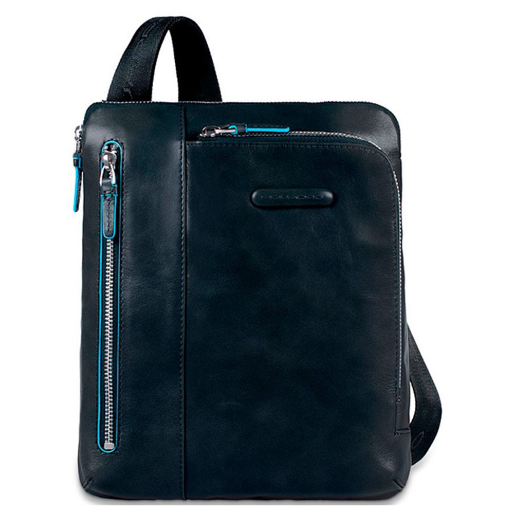 Сумка мужская Piquadro Blue Square синий телячья кожа (CA1816B2/BLU2)