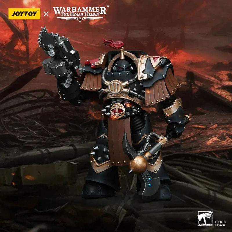Фигурка JOYTOY Sons of Horus Justaerin Terminator Squad Justaerin with Carsoran Power Axe
