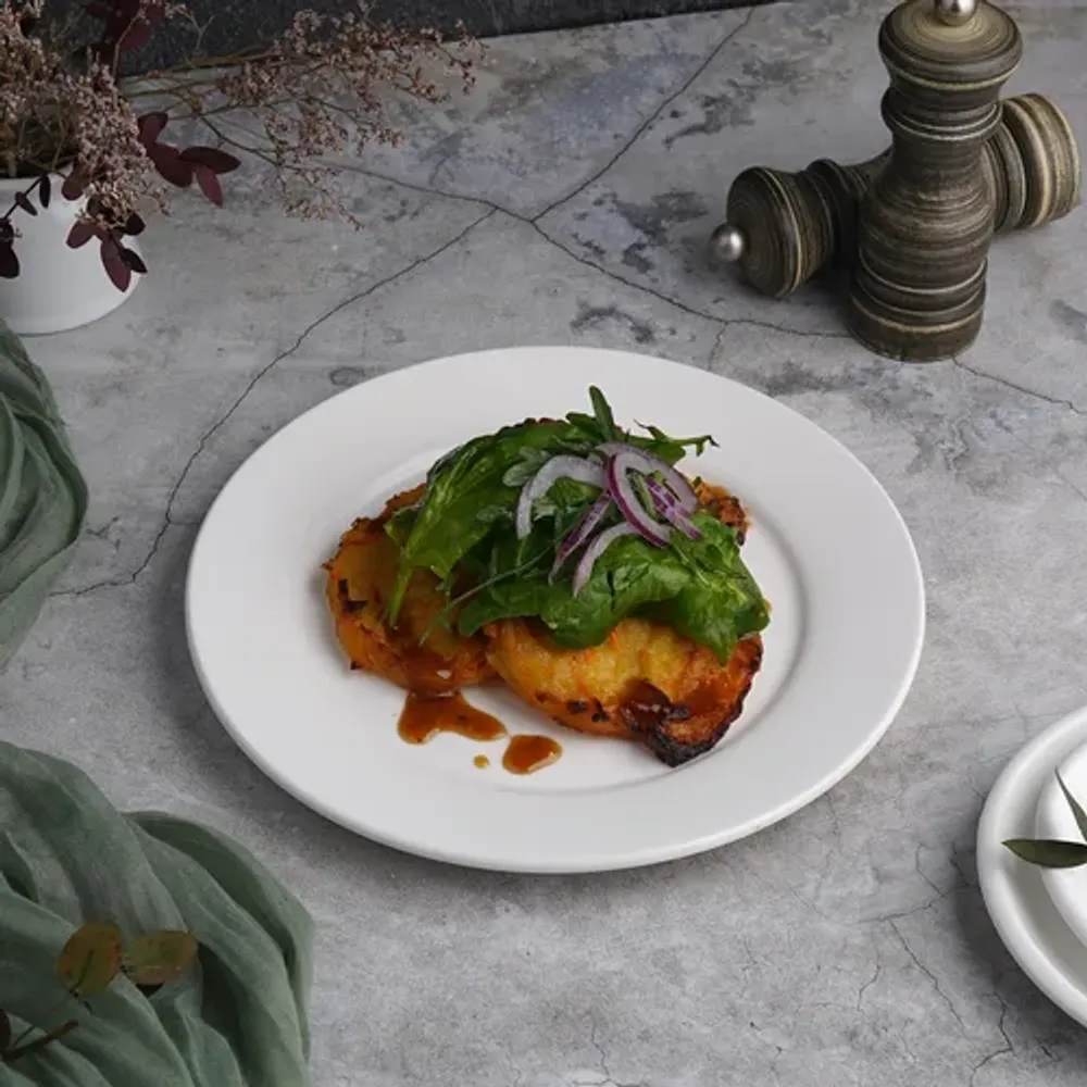 Тарелка d 23 см h1,8 см белая фарфор Classic P.L. Proff Cuisine [6]