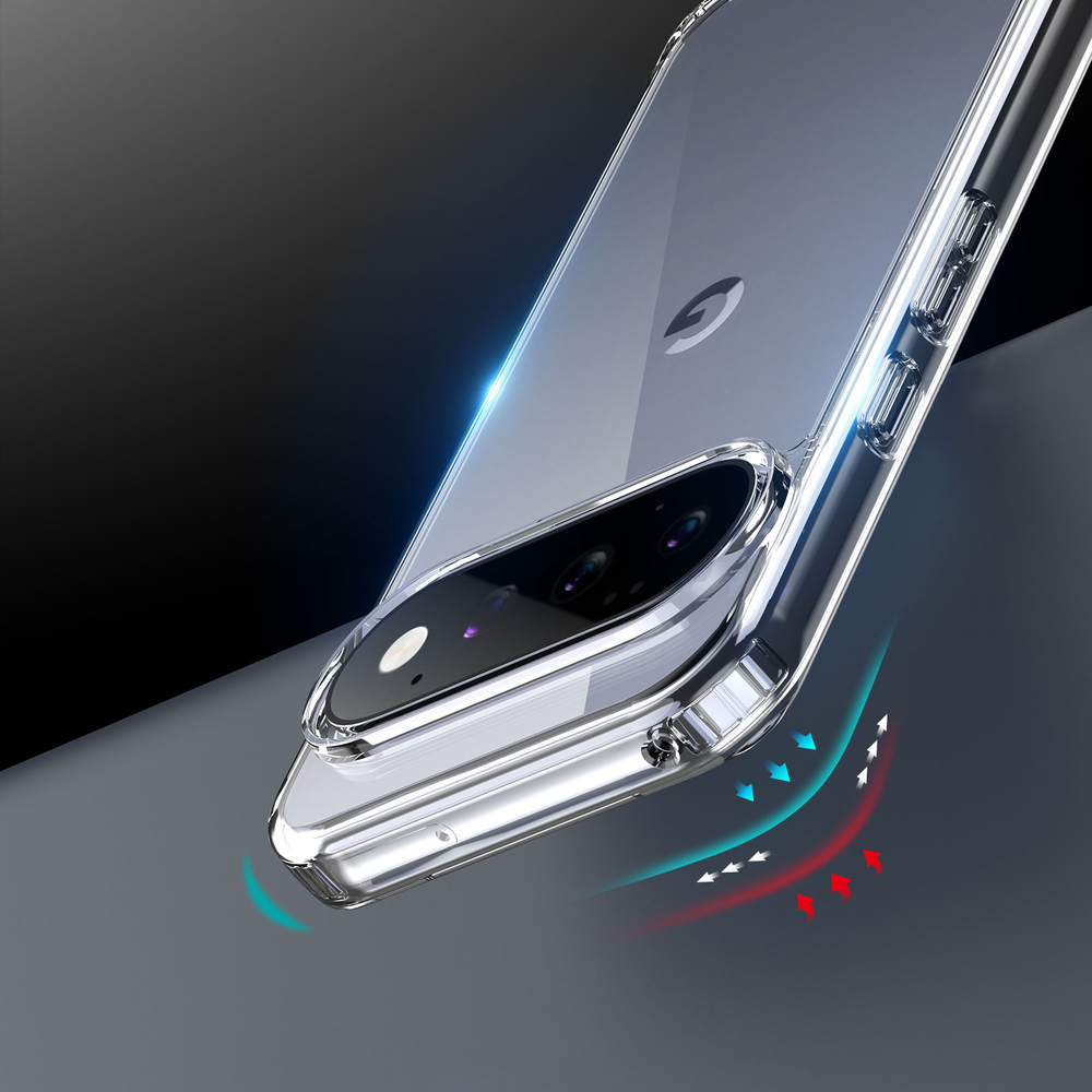 Усиленный прозрачный чехол для Google Pixel 11 и 11 Pro, серия Clin Series от Dux Ducis