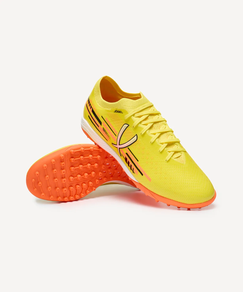 Бутсы многошиповые Evofly TF PRO Yellow/orange