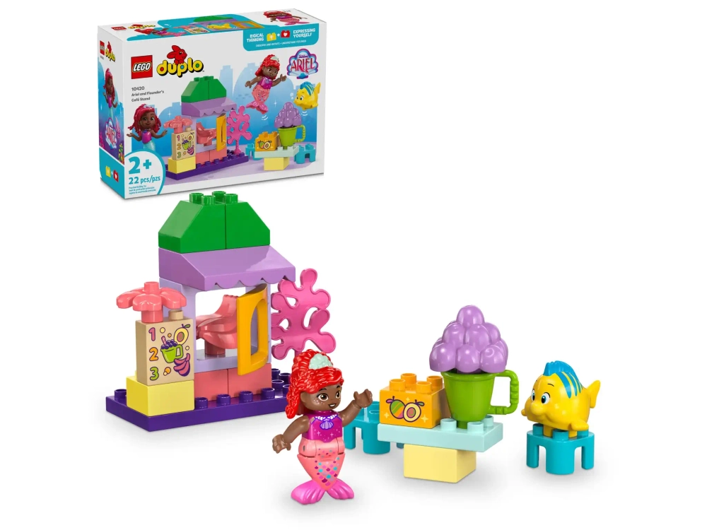 Конструктор LEGO Disney 10420 Киоск Ариэля и Флаундера в кафе