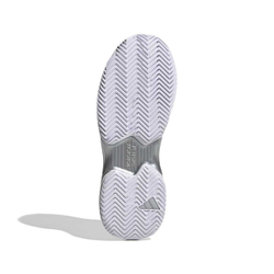 Женские Кроссовки теннисные Adidas CourtJam Control - cloud white/silver metallic/cloud white