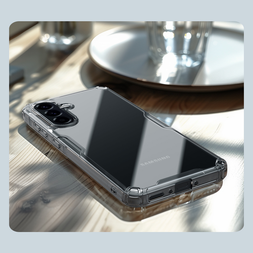Прозрачный усиленный чехол от Nillkin для Samsung Galaxy A56 5G, серия Nature TPU Pro Case