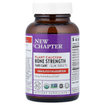 New Chapter, Plant Calcium, Bone Strength, Возьмите Care™, 60 тонких таблеток