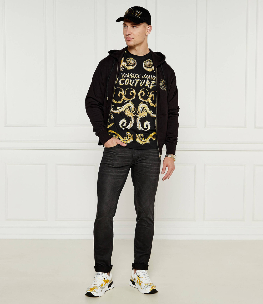 Футболка Versace Jeans Couture - черный(77GAH6SCJS379)