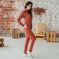 Комбинезон облегченный "Bb team" Терракот меланж женский