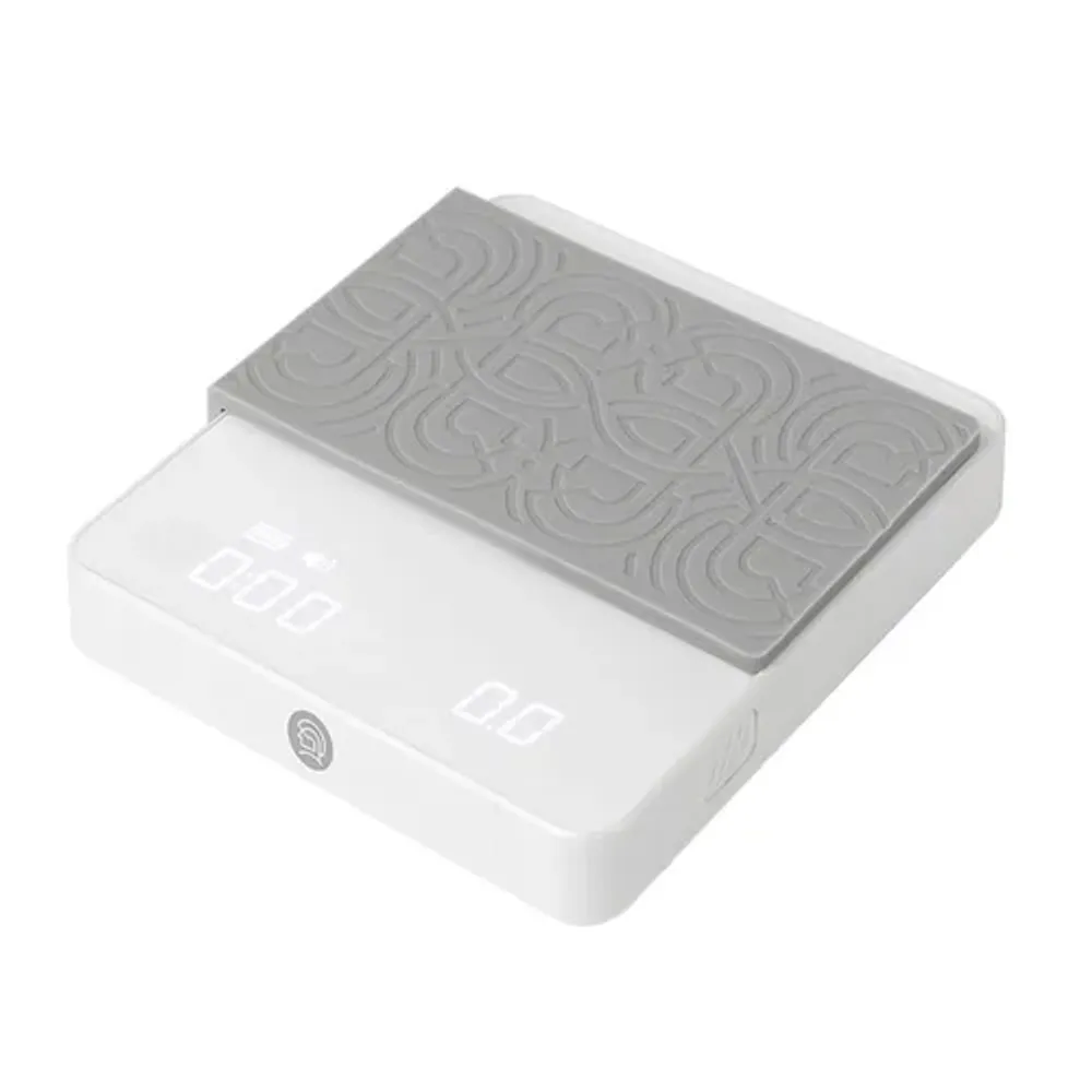 Весы кофейные портативные MINI SCALE (POUR-OVER&ESPRESSO) белые 0,2-2000гр батарея 1800mAH ZeroHero
