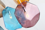 Pendant design lamp Ice Cube by Lasvit (Blue)