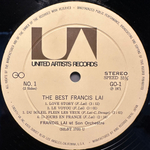 Francis Lai - The Best Of Francis Lai (Япония 1971г.)