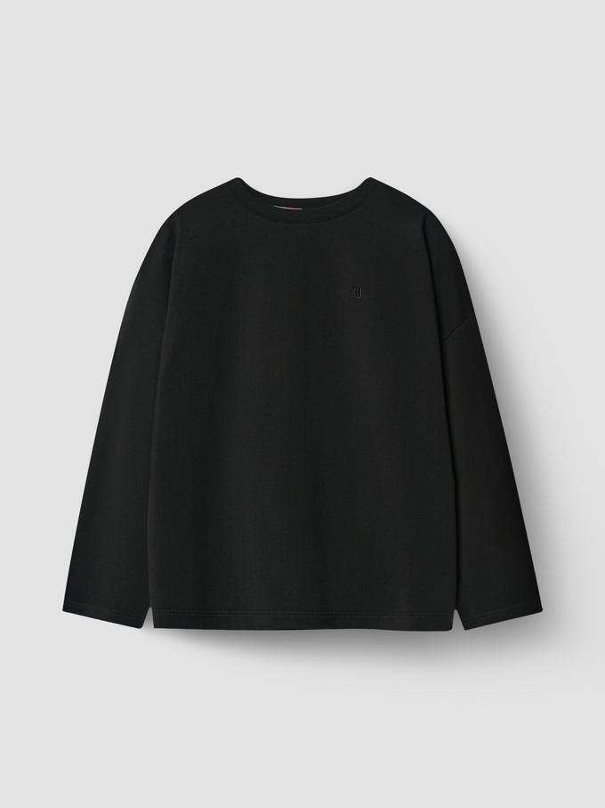 ЛОНГСЛИВ ОВЕРСАЙЗ BLACK