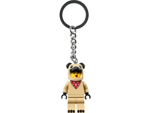 Брелок LEGO Minifigures 854158 Парень французский бульдог