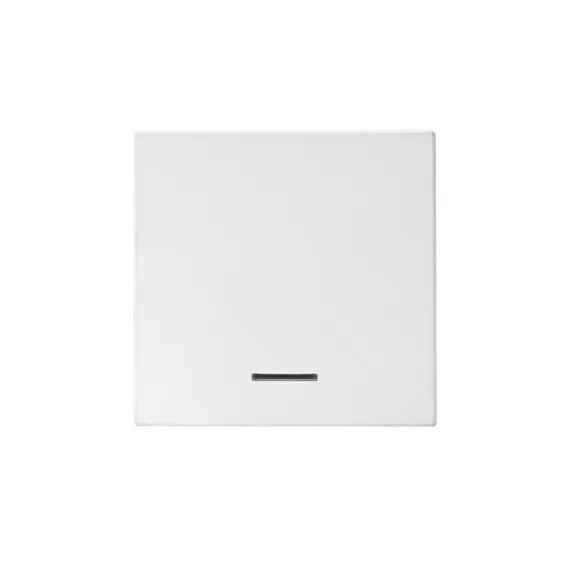Выключатель кнопочный одноклавишный с подсветкой Systeme Electric ArtGallery Лотос GAL001316