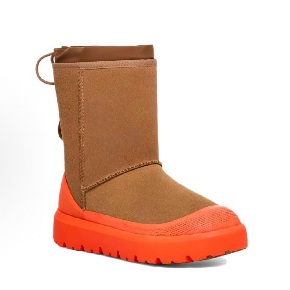 UGG Mens Classic Short Weather Hybrid Orange