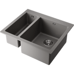 Мойка Omoikiri Bosen 59-2A-GR Artceramic/leningrad grey