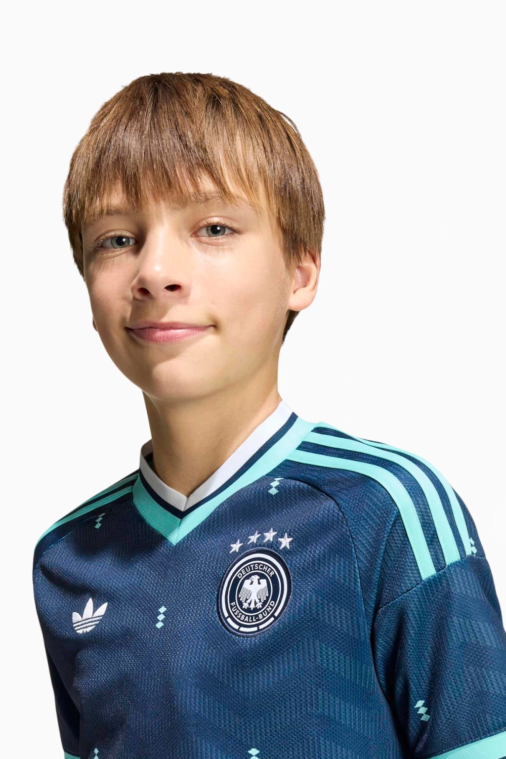 Футболка adidas Originals Germany 2026 Away Junior - синий