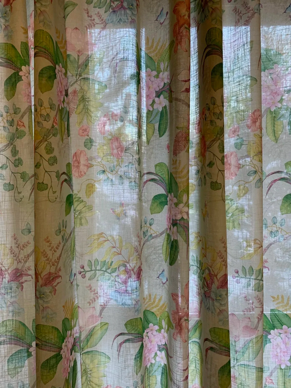 Тюль хлопок кантри