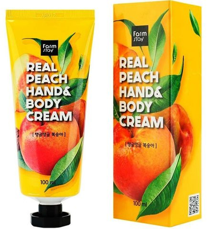 Farm Stay Real Peach Hand & Body Cream крем для рук и тела с персиком