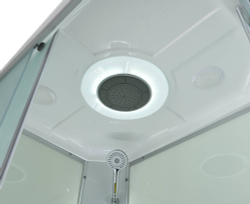 Душевая кабина AvaCan (АваКан) CK2912LED с низким поддоном, с ГМ, с электрикой и LED освещением, 120х90х215