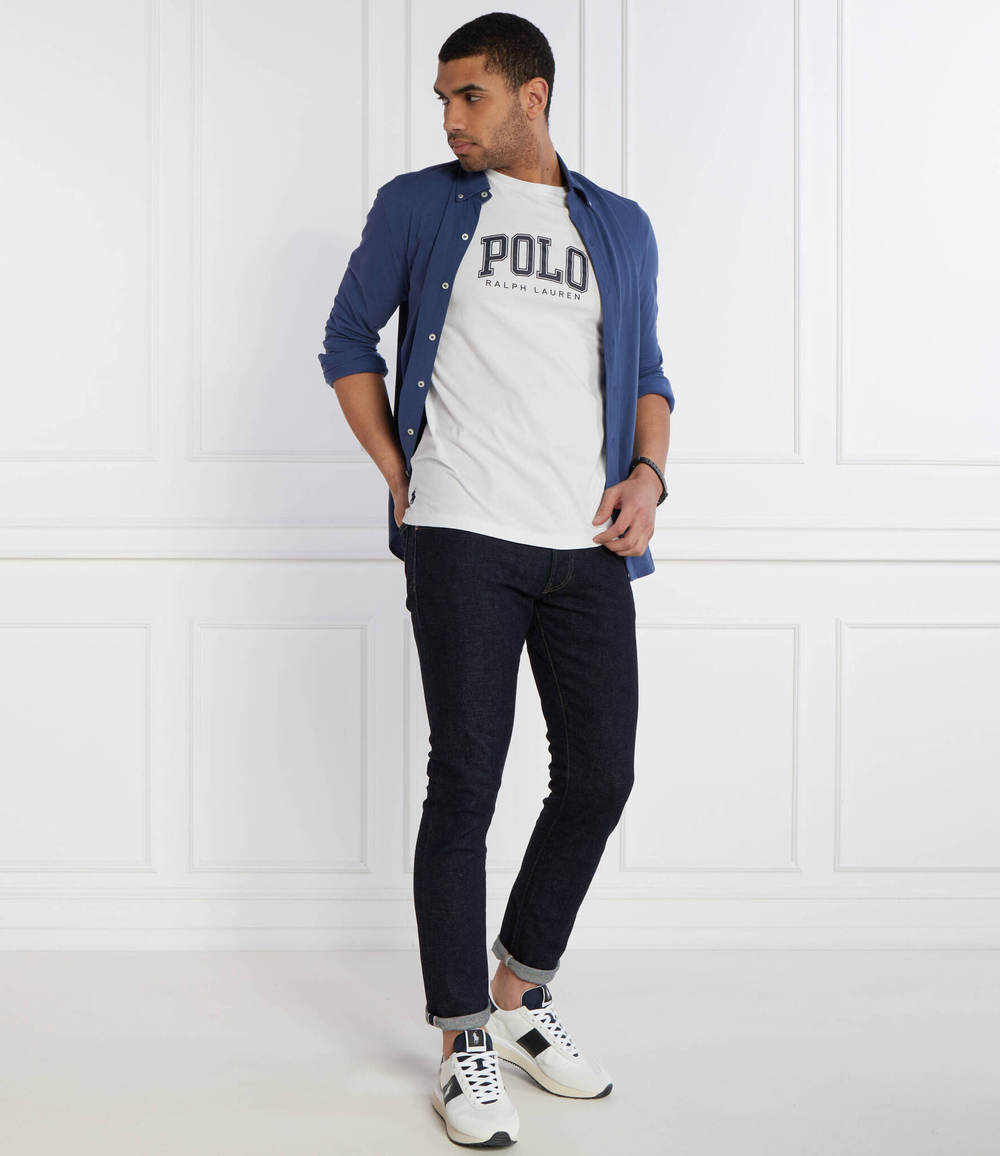 Футболка POLO RALPH LAUREN - белый(710934714)