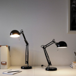 Настольный светильник IKEA FORSA (ФОРСА), Черный, 35 см