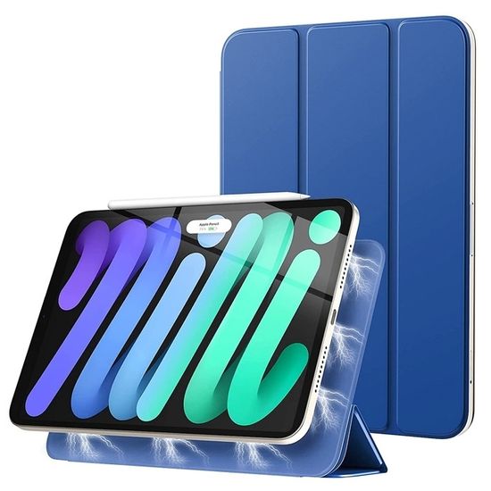 Чехол книжка Gurdini для iPad Mini 6 Magnet Smart Голубой