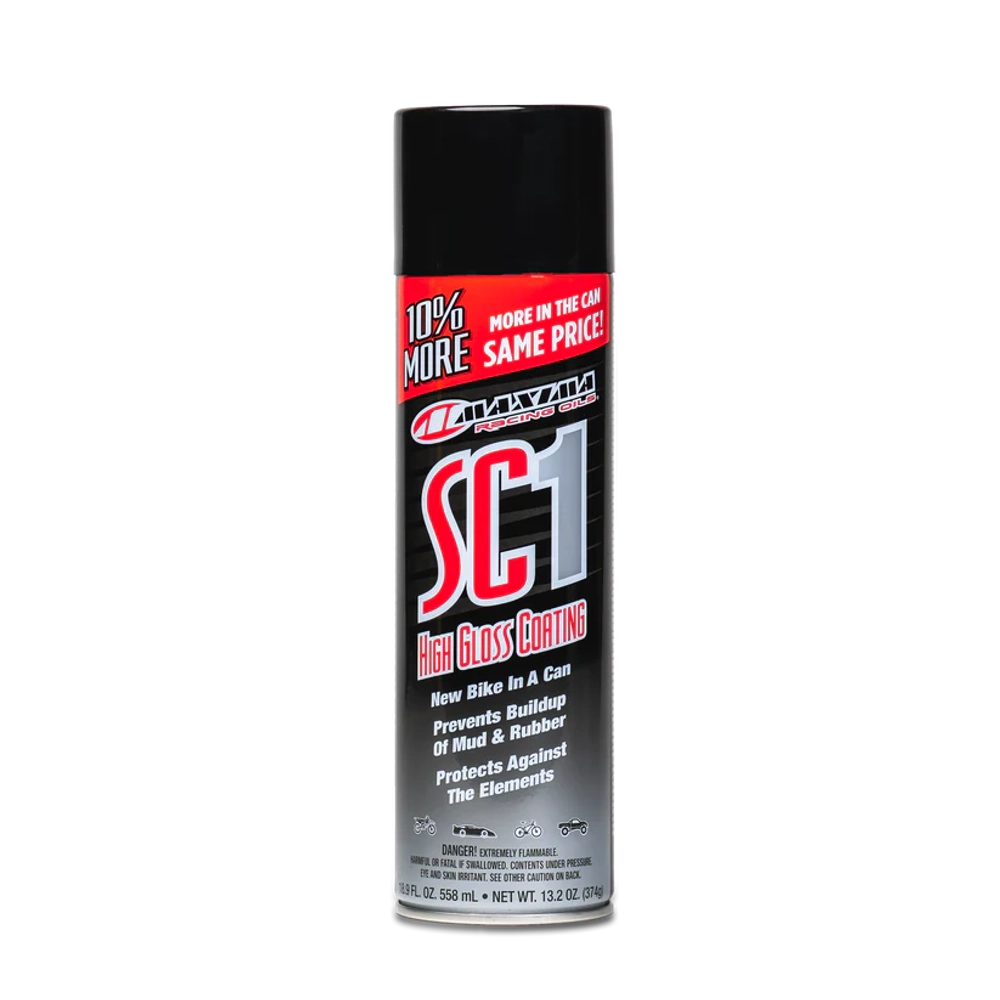 Высокоглянцевый спрей-покрытие полироль Maxima Racing Oils SC1 Clear Coat 508 мл.