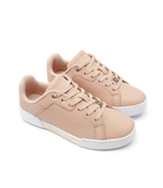 Кожаные кроссовки court sneaker golden th Tommy Hilfiger - бежевый(FW0FW07116)