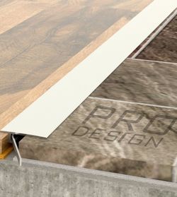 Порог алюминиевый Pro Design Doorstep 571 анодированный, 1800x25x6 мм