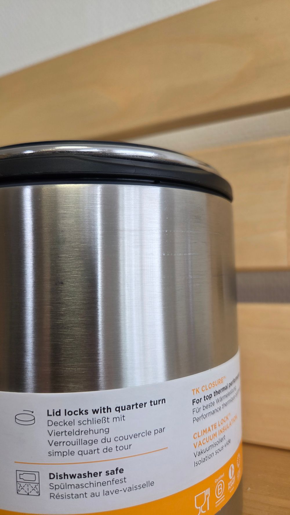 Термос для еды Klean Kanteen TKCanister 32oz (946 мл) (потертости)