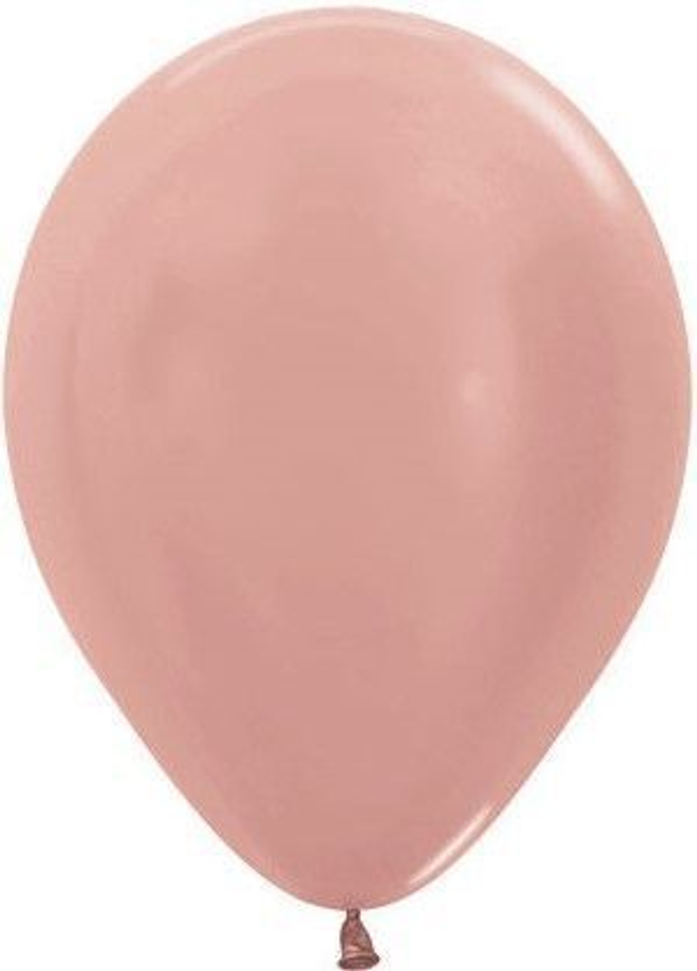 Шар (12''/30 см) Розовое золото (568), металлик, 50 шт.