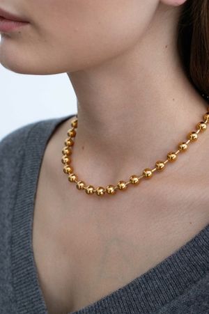 Цепь Перлина (золотистая)