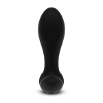 Черный анальный стимулятор с расширением и вибрацией b-Vibe Expand Plug BV-048-BLK