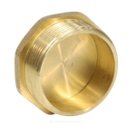 Заглушка латунь Ду 15 (1/2") НР VALFEX VF.583.L.012