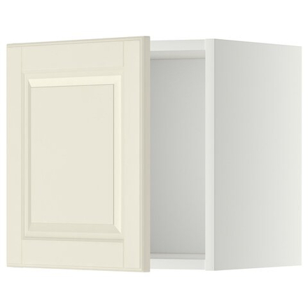 IKEA METOD  (ИКЕА МЕТОД)  -  Шкаф навесной - белый/Бодбюн кремовый 40x40 см