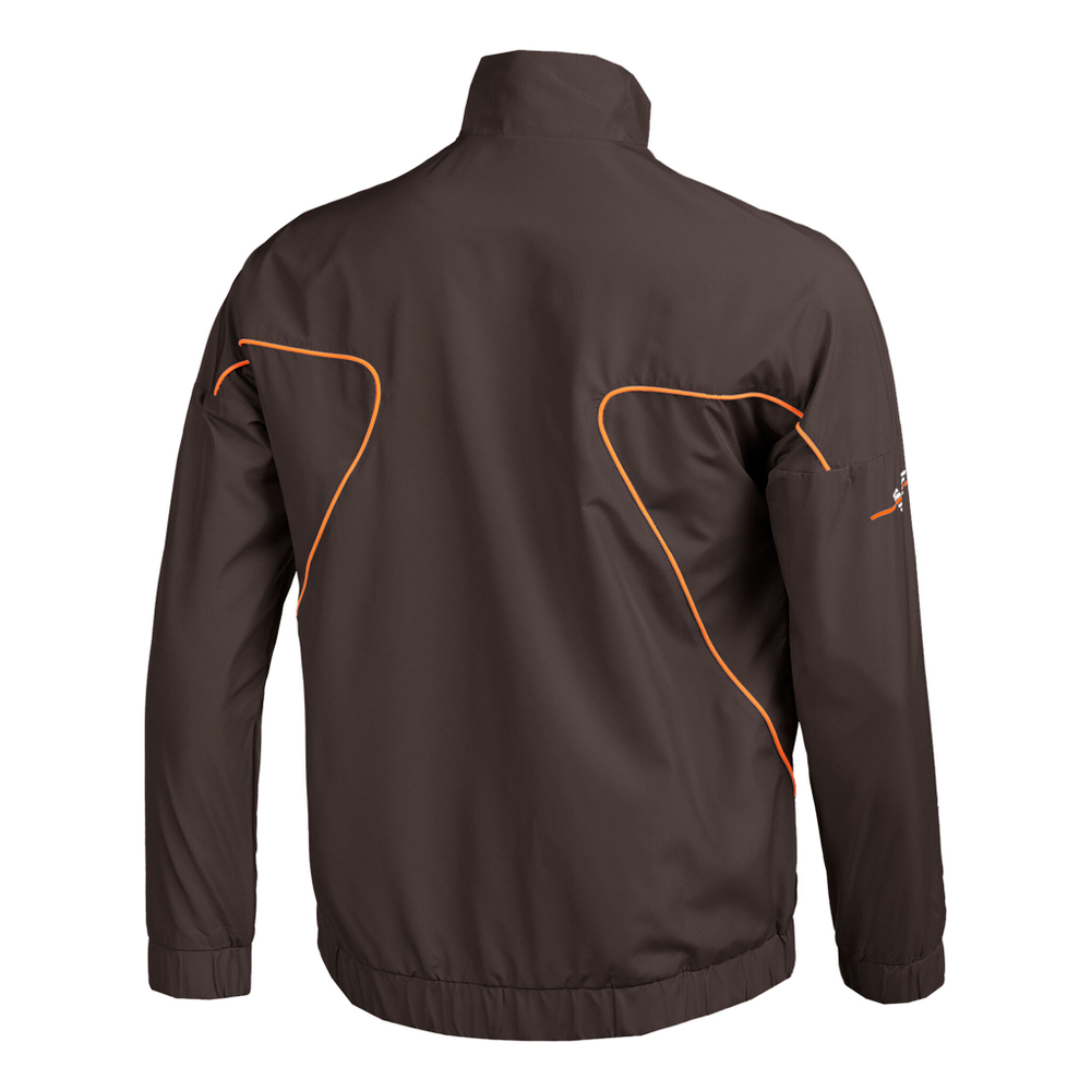 Мужские теннисные Костюмы EA7 Tracksuit Men - Anthracite, Orange