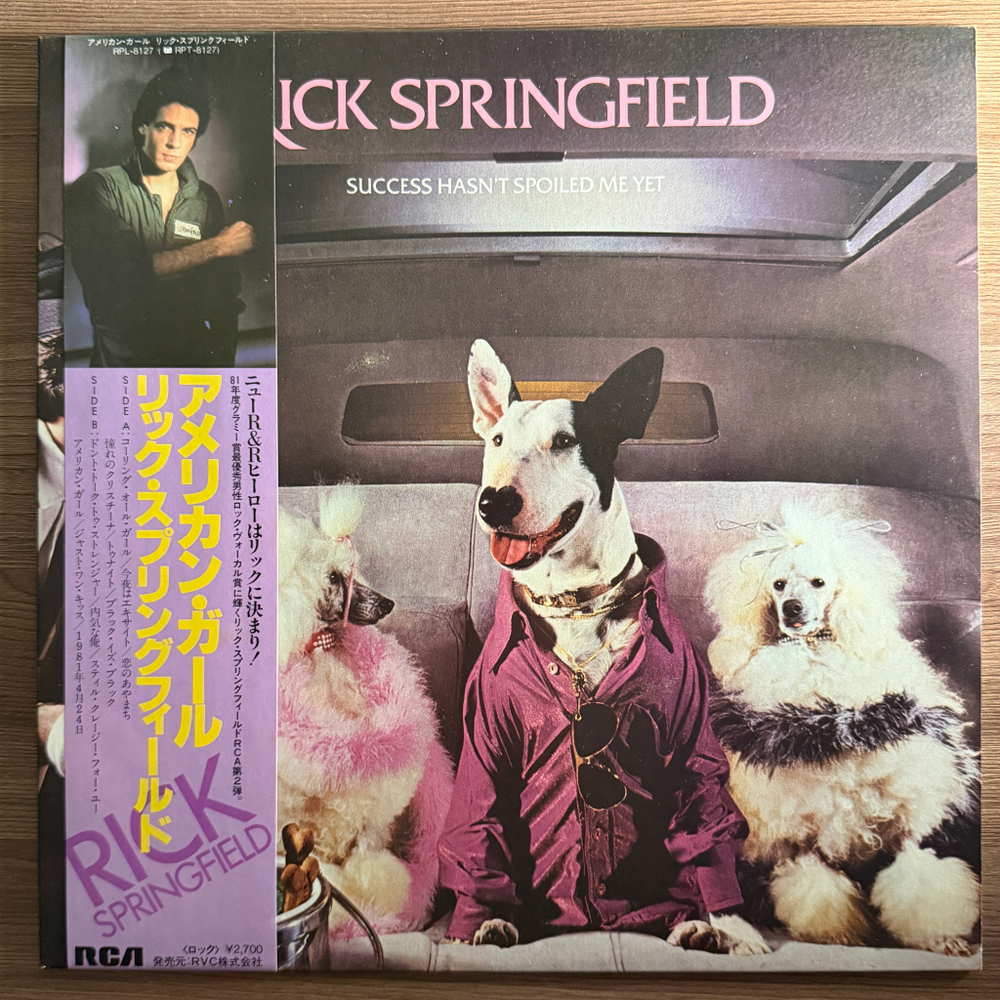 Rick Springfield ‎– Success Hasn't Spoiled Me Yet (Япония 1982г.)