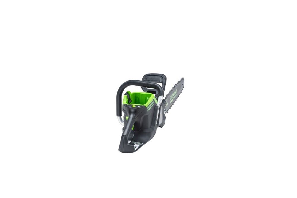 Цепная пила Greenworks GC82CS51k5, 82v, 51 см, в комплекте с АКБ 2х5 А·ч и двойное ЗУ (аккумуляторная)