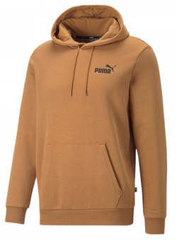 Мужская теннисная кофта Puma Essentials Small Logo Hoodie - desert tan