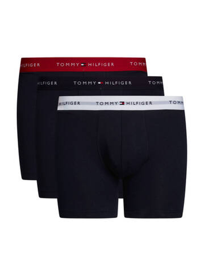 Трусики-боксеры 3шт. Tommy Hilfiger - черный(UM0UM02765)