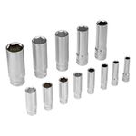 Набор инструментов, 1/4", 1/2", CrV, 120 зубьев, 109 предметов Gross