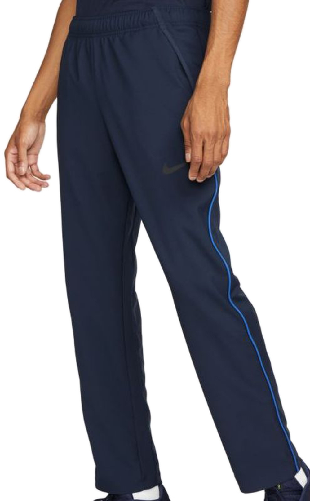 Мужские теннисные штаны Nike Dri-Fit Woven Team Training Trousers M - obsidian/game royal/black