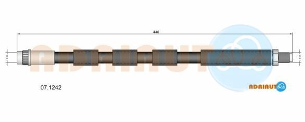 ADRIAUTO - 071242-ADR - Brake Hose