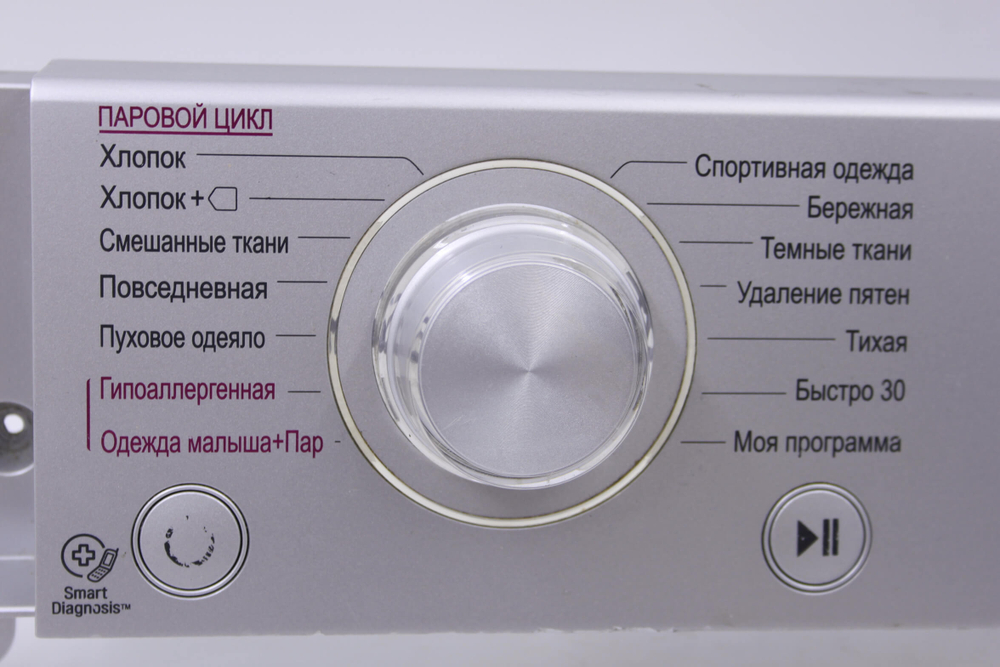 Панель стиральной машины LG F2M5WS4W
