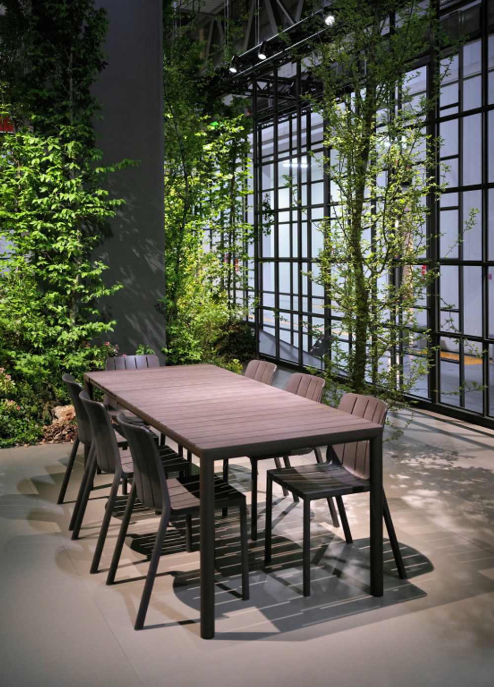 Стул пластиковый Nardi Tiberina Bistrot, терра